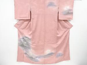 群鶴模様訪問着